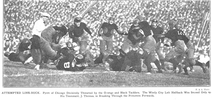 1922 Princeton-Chicago Action